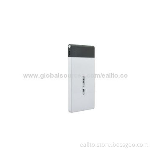 Power Banks/Portable Batteries with LED Torch, 4,500mAh Capacity